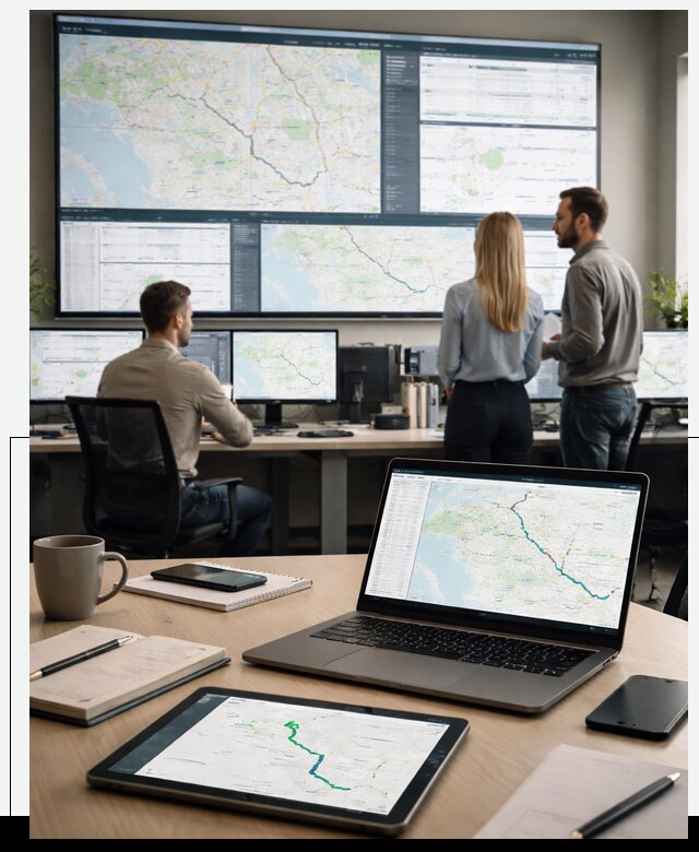 Трекинг грузов и Fleet Management, мониторинг автопарка в Саранске