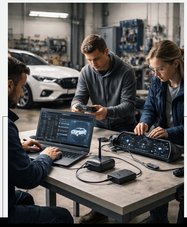 Разработка Connected Car и ПО для автопрома в Саранске