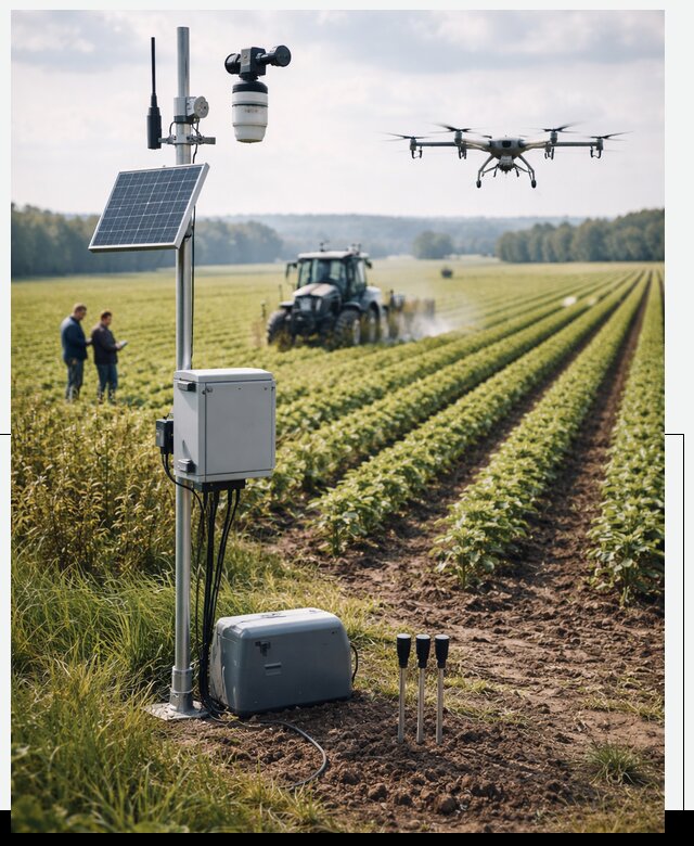 Разработка IoT мониторинга полей в Саранске от 8956 р. | АвикейСрн